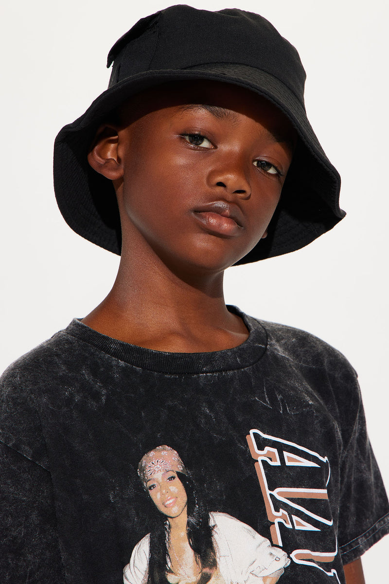 Mini Keep You Cool Bucket Hat Black Fashion Nova, Kids Accessories