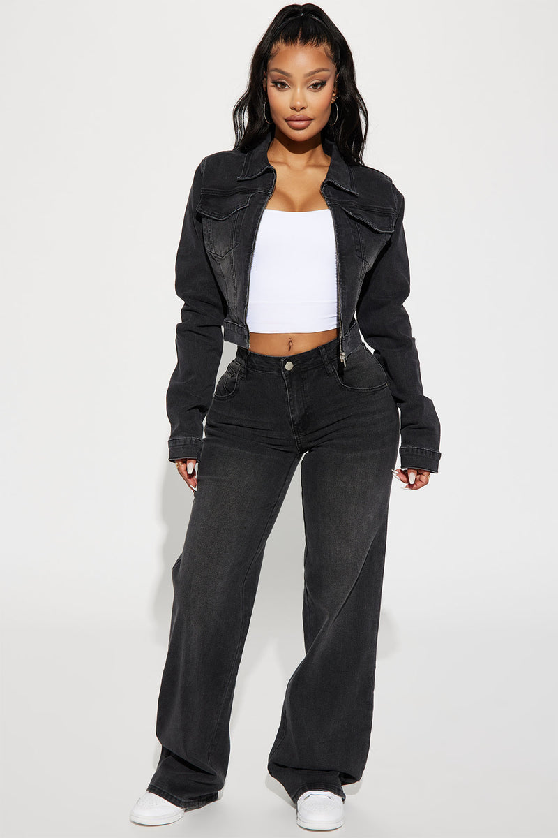 Vita Denim Jacket - Black Wash | Fashion Nova, Jackets & Coats ...