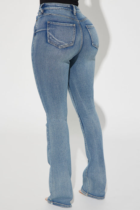 Gemma Sculpting Stretch Bootcut Jeans Vintage Wash Fashion