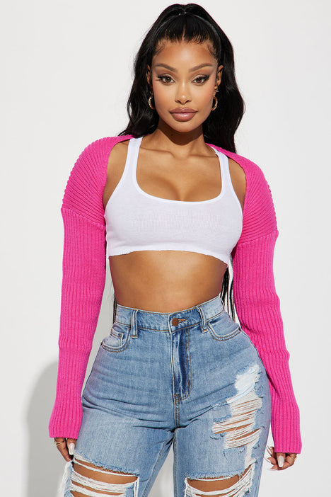 Fashion nova cheap pink sweater