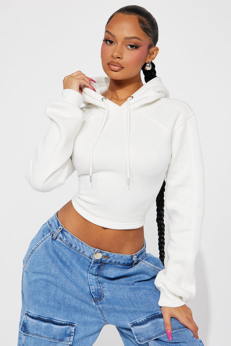 Strap Me Up Lounge Hoodie White Fashion Nova Lounge Fashion