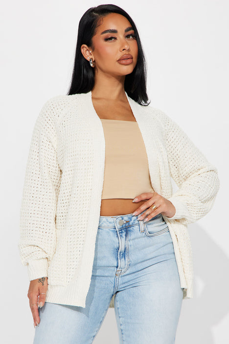 White cardigan size 18 store