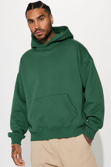 Human Made Heavyweight #1 Hoodie Green
