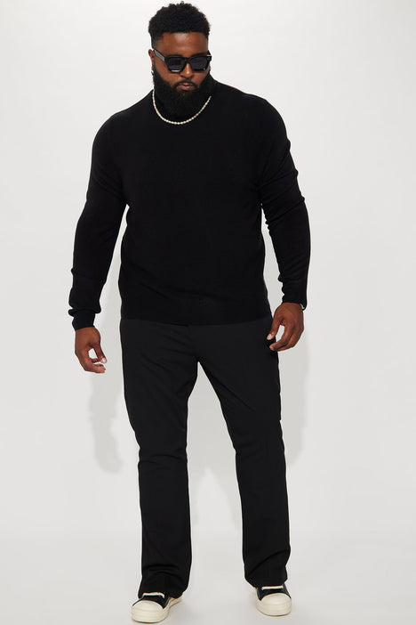DeAngelo Turtleneck Sweater Black Fashion Nova Mens Sweaters