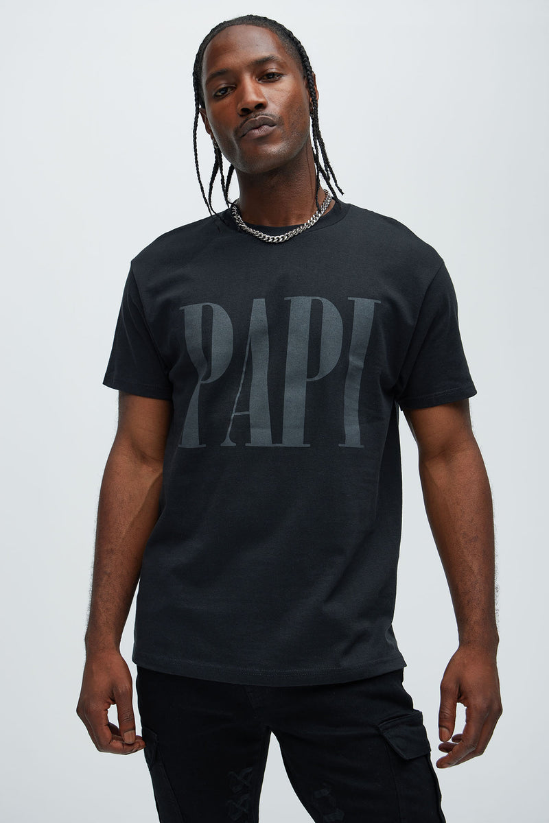 Big Papi Short Sleeve Tee - Black | Fashion Nova, Mens Graphic Tees ...