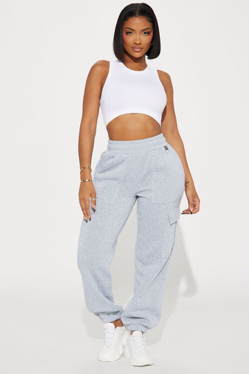 Give It Away Lounge Flare Pant - Hunter