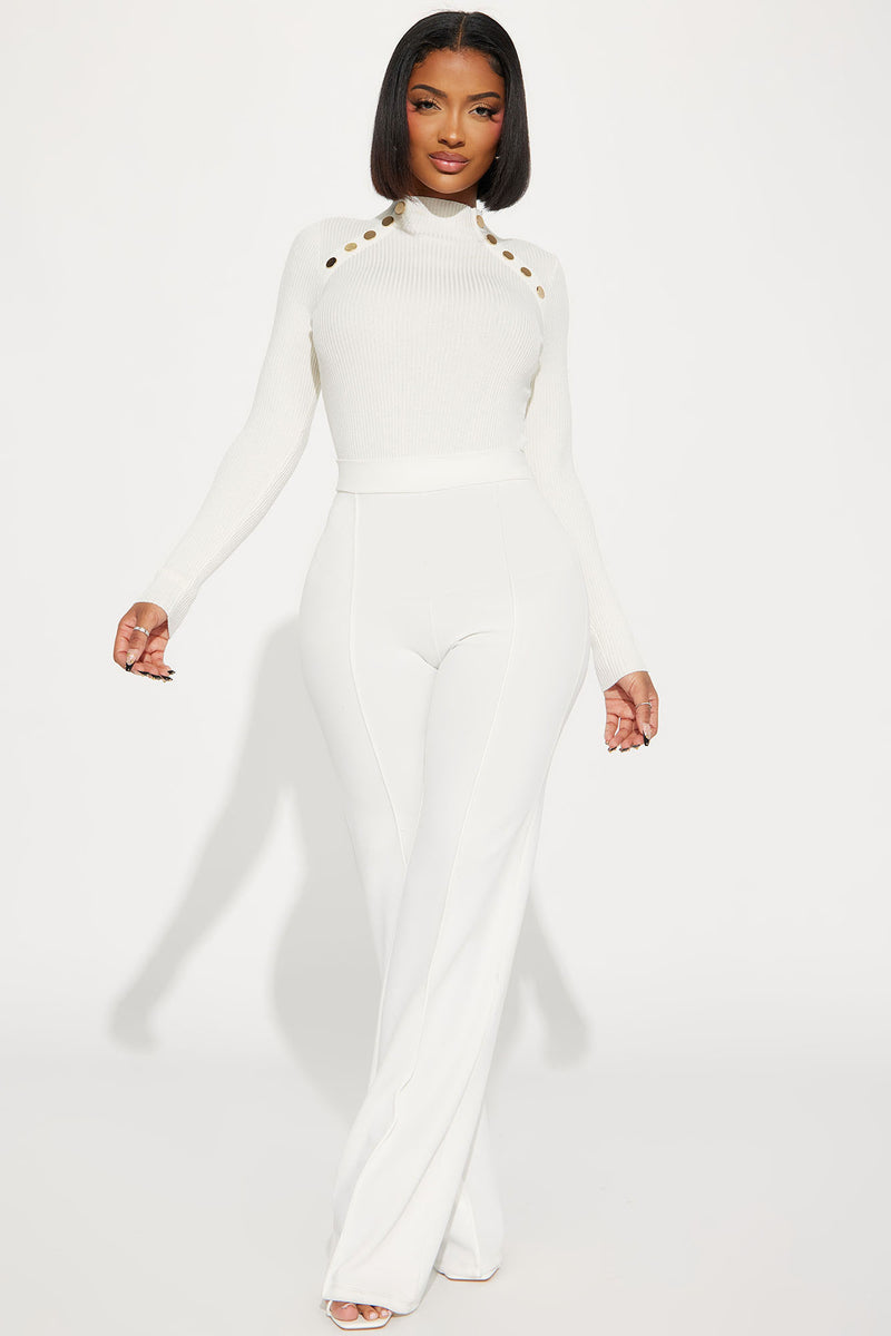 Jezebel Sweater Top - White | Fashion Nova, Sweaters | Fashion Nova