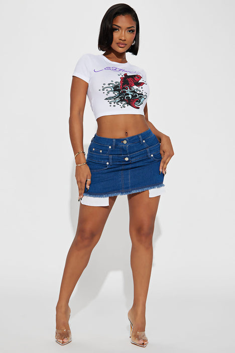 Fashion nova skirts top