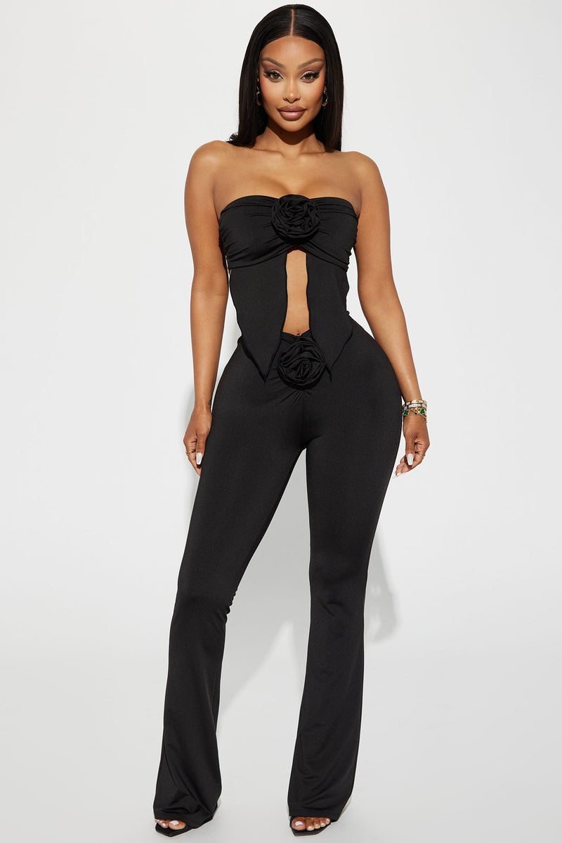 Libbi Pant Set - Black | Fashion Nova, Matching Sets | Fashion Nova