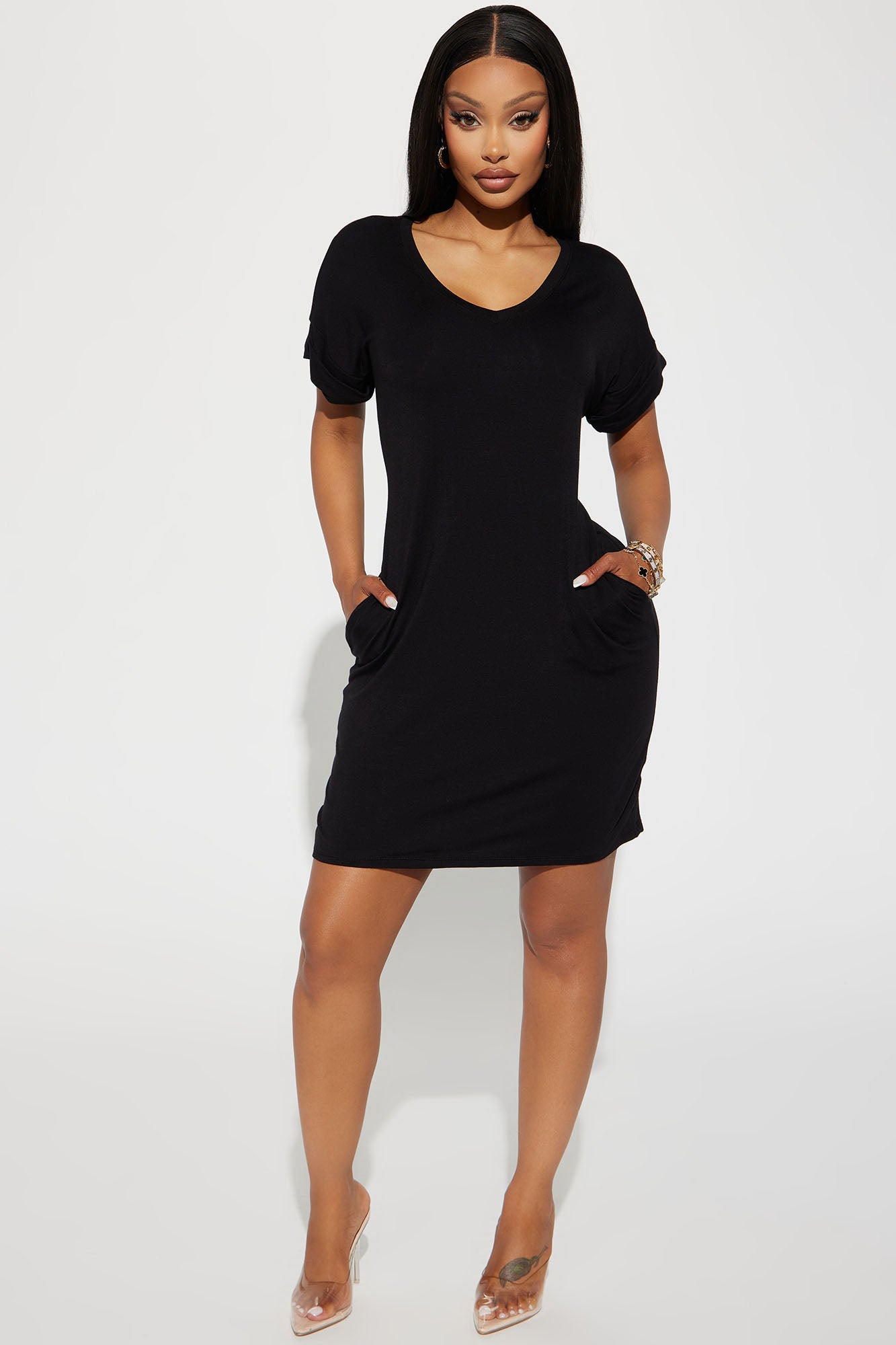 T shirt dress fashion nova clearance