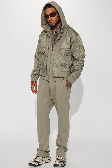 Down utility 2025 bomber jacket