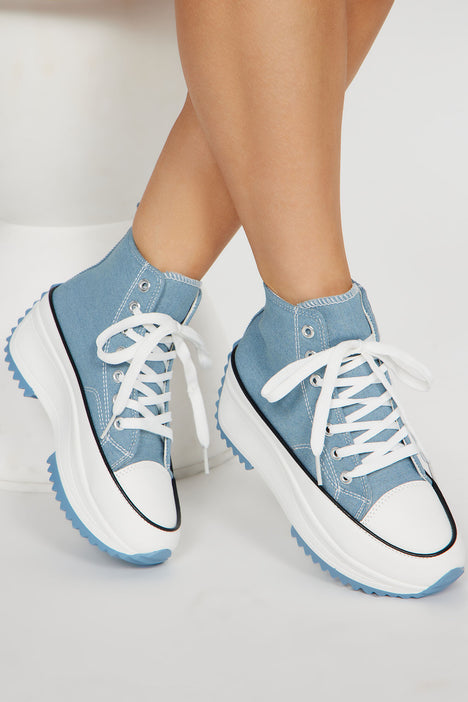 Fashion nova white sneakers hot sale