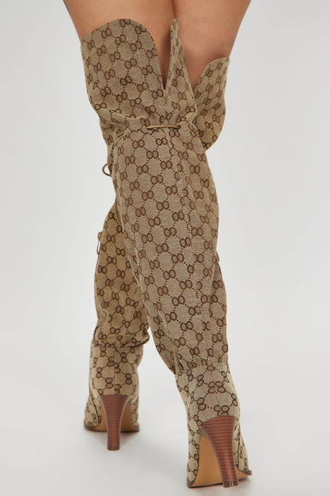 Thigh high boots gucci 2025