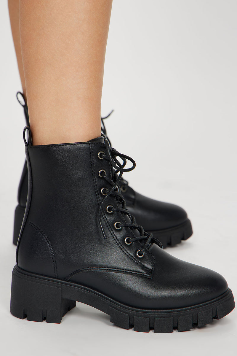 I'm On It Flat Boots - Black | Fashion Nova, Shoes | Fashion Nova