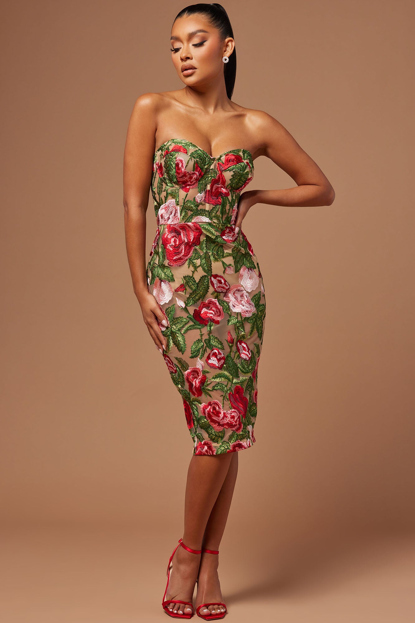 Fashion nova new arrivals embroidered dress