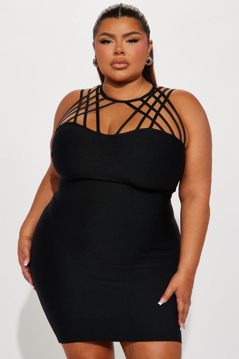 Kamila bandage sale midi dress
