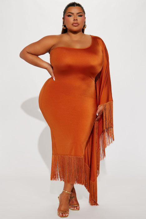 Fashion nova tassel online dress