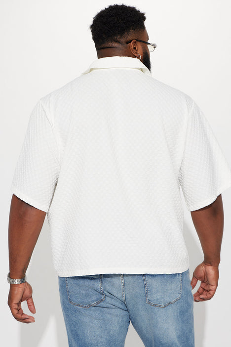 White outlet shirt top