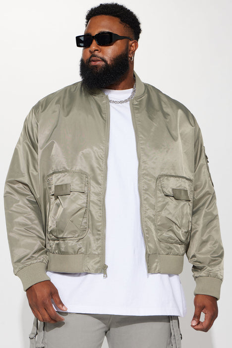 Down utility 2025 bomber jacket