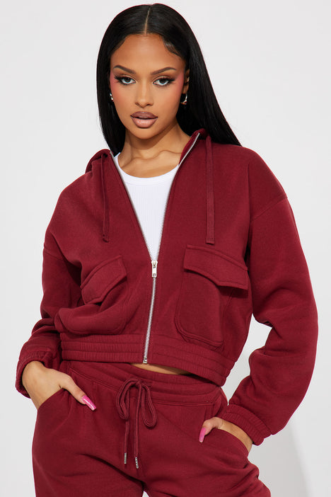 Fleece lounge hoodie deals