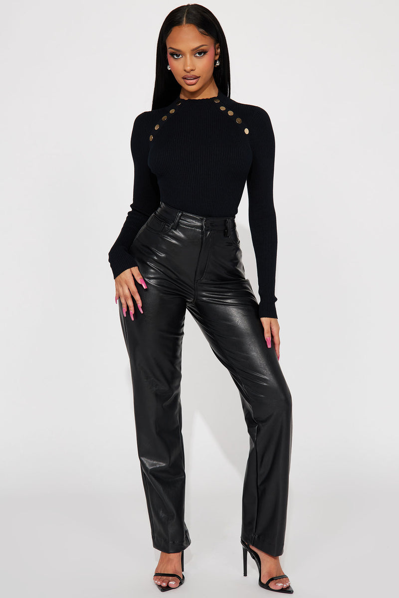 Jezebel Sweater Top - Black | Fashion Nova, Sweaters | Fashion Nova