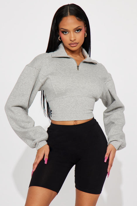 Cropped hoodie outlet fashion nova
