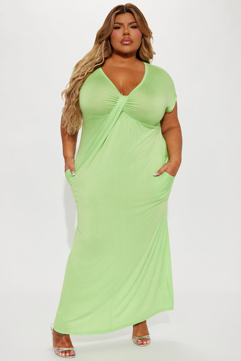 Steph Maxi Dress - Lime | Fashion Nova, Dresses | Fashion Nova