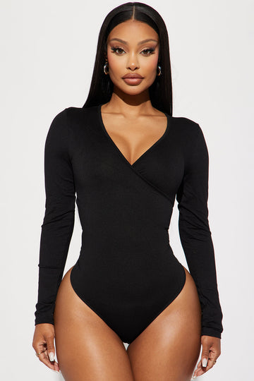 V plunge bodysuit sales