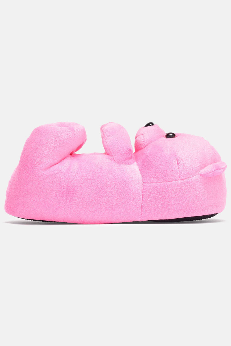Mini Plush Teddy Bear Slippers Pink Fashion Nova Kids Shoes Mini plush teddy bear slippers pink fashion nova kids shoes