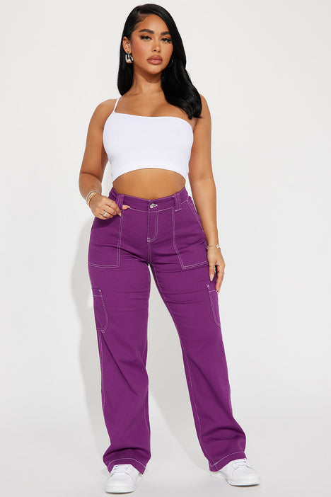 Adelynn Carpenter Pant Purple