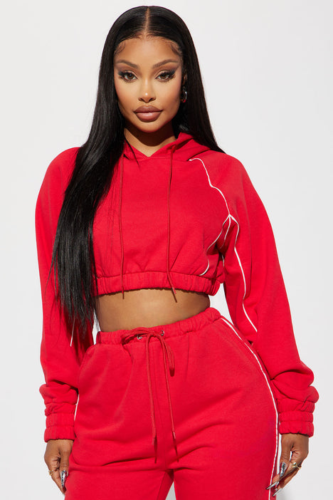 Fashion nova crop hoodie deals