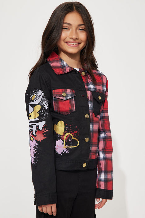 Fashion nova hotsell black denim jacket