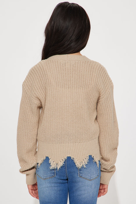 Distressed sweater sale fashion nova