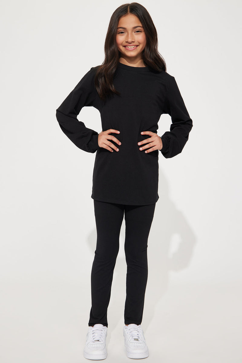 Mini Paparazzi II Legging Set - Black | Fashion Nova, Kids Sets ...