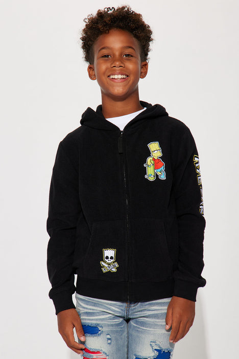 Black bart simpson hoodie deals