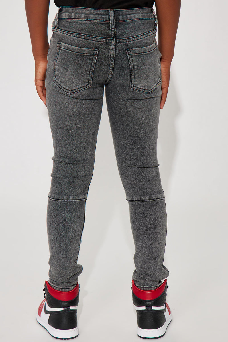 Mini Extreme Destruction Denim Jeans - Grey | Fashion Nova, Kids Pants ...