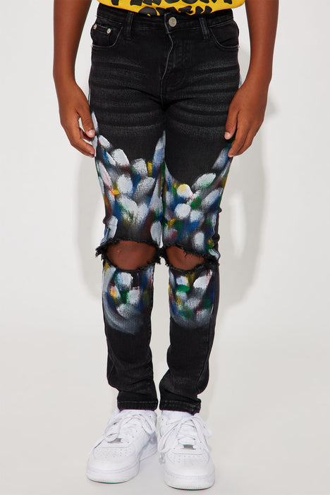 Denim splatter discount