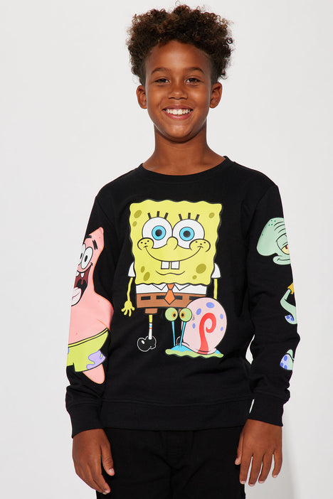 Black cheap spongebob sweatshirt