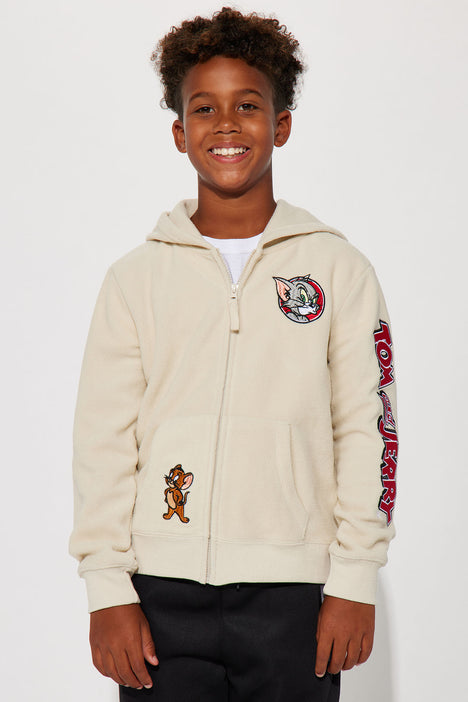 Polar fleece zip new arrivals hoodie