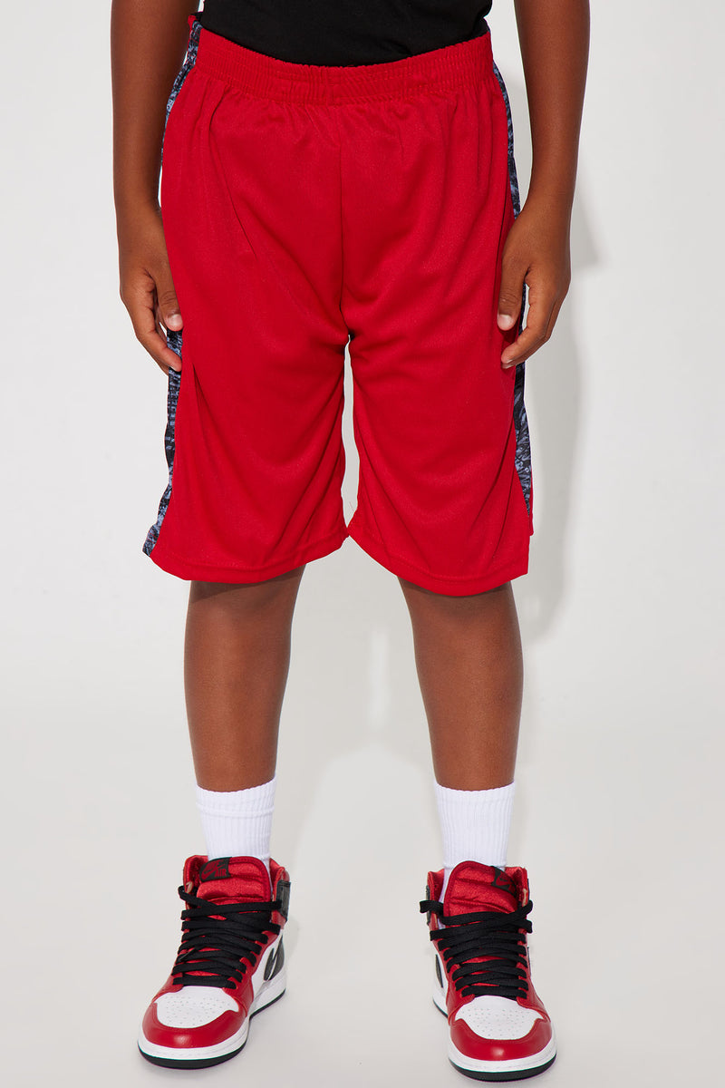Mini Active Nylon Shorts - Red | Fashion Nova, Kids Shorts & Skirts ...