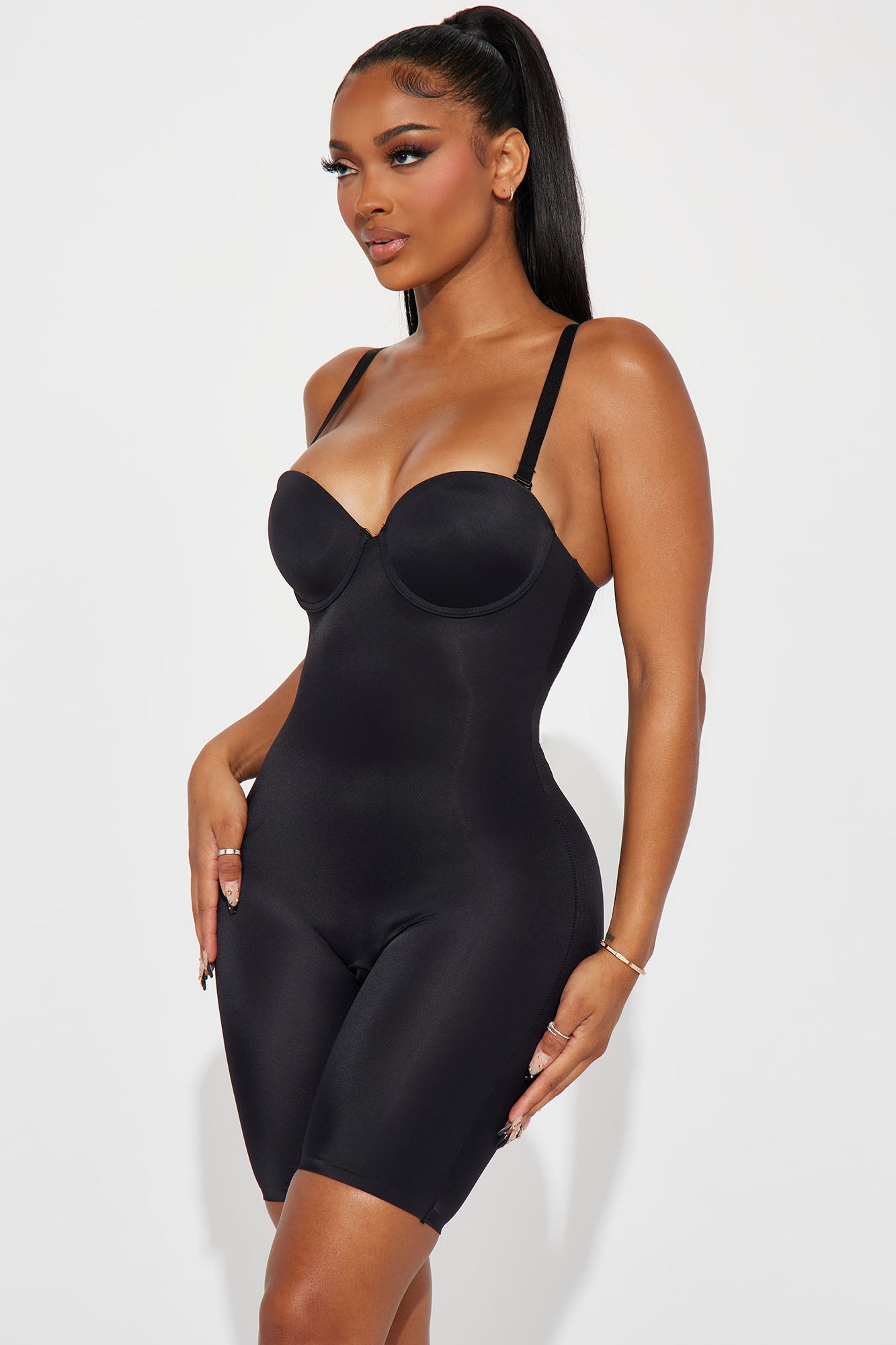 High Slit Shapewear - Black  Fashion Nova, Lingerie & Sleepwear