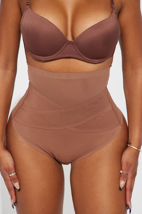 Exact Fit Power Mesh High Rise Shapewear - Chocolate, Fashion Nova,  Lingerie & Sleepwear