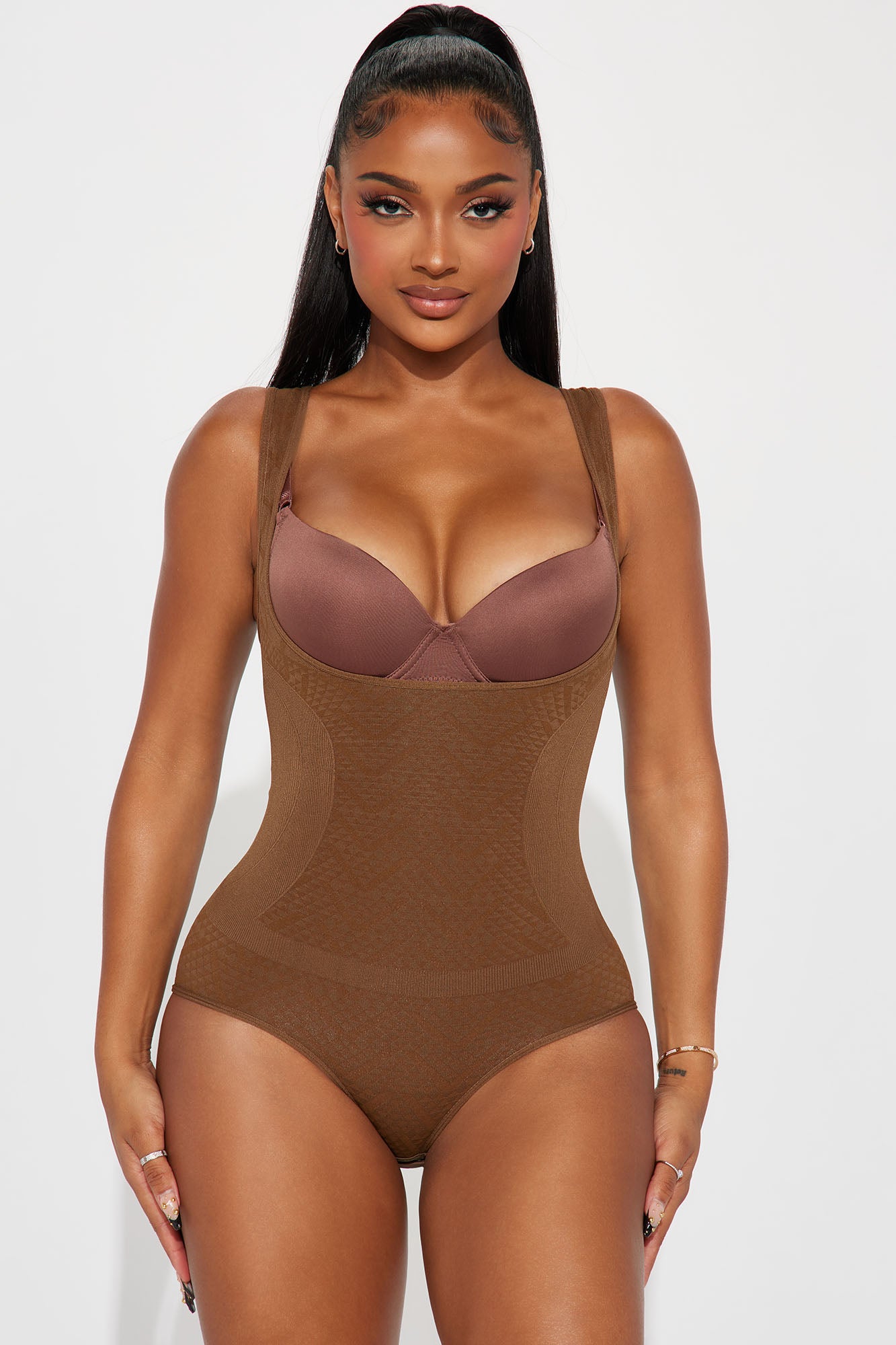 Hourglass Waist Shapewear Bodysuit - Mocha, Fashion Nova, Lingerie &  Sleepwear