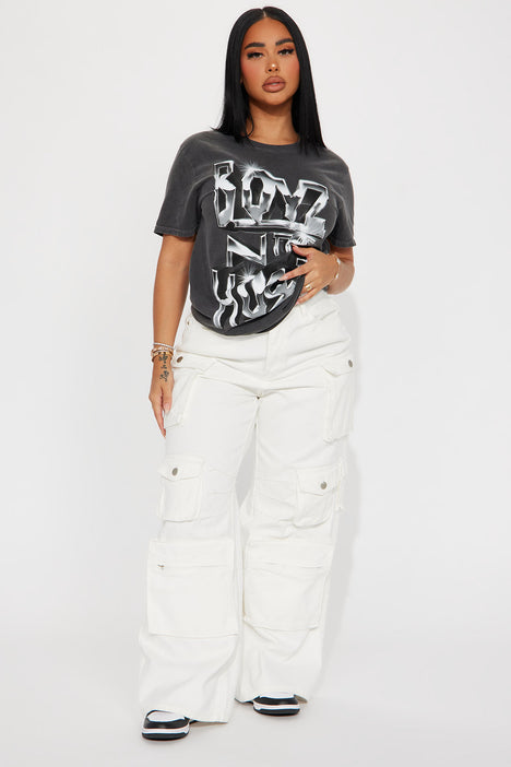 Boyz N The Hood Chrome Tshirt Charcoal Fashion Nova Screens
