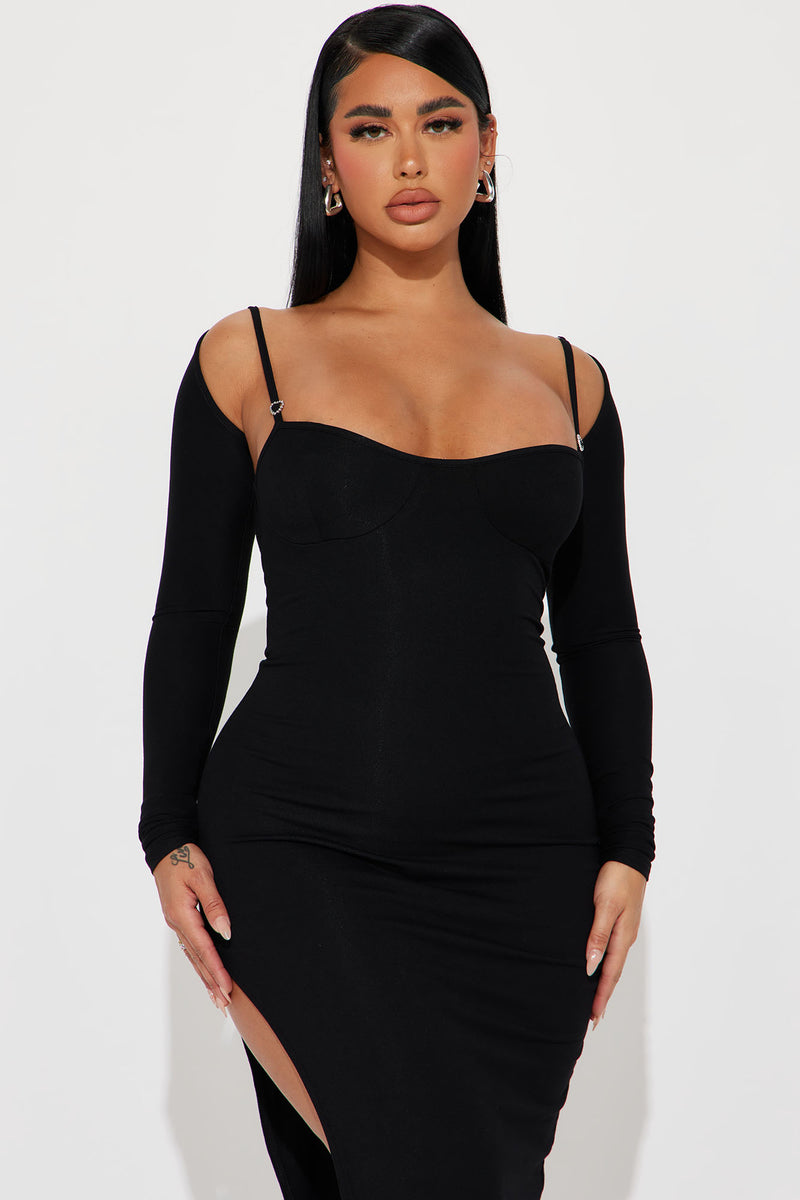 Patricia Maxi Dress Set - Black | Fashion Nova, Dresses | Fashion Nova