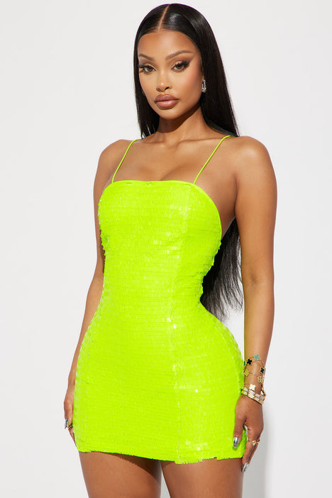 Neon dresses fashion best sale nova
