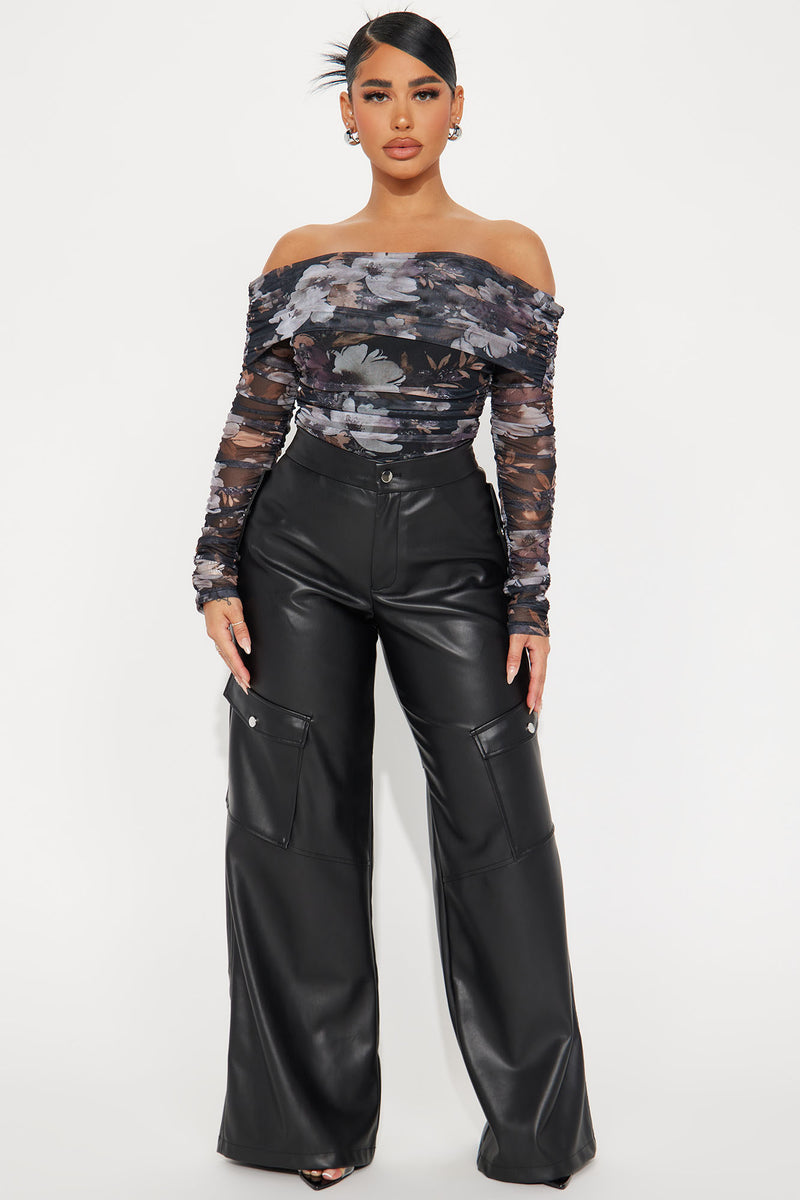 Fatima Floral Bodysuit - Black/combo | Fashion Nova, Bodysuits ...
