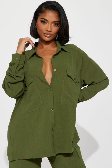 Take Me Uptown Jogger Set Olive Fashion Nova Matching Sets