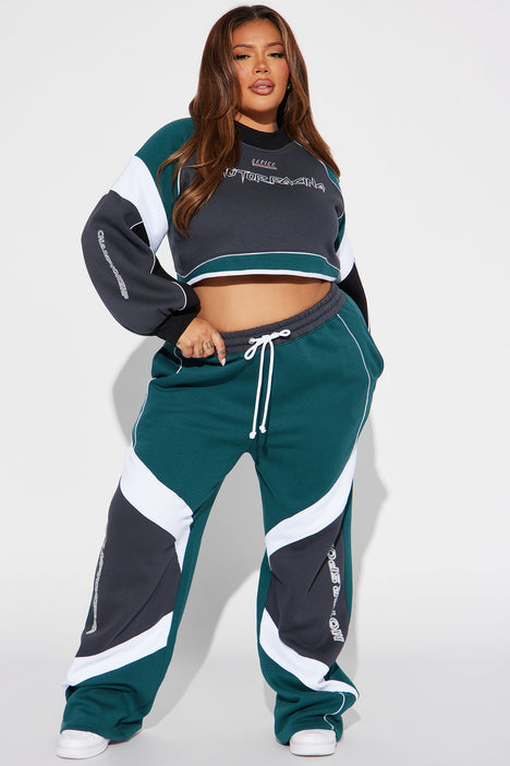 Teal sweatpants 2025 womens