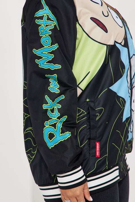 Rick and sales morty letterman jacket